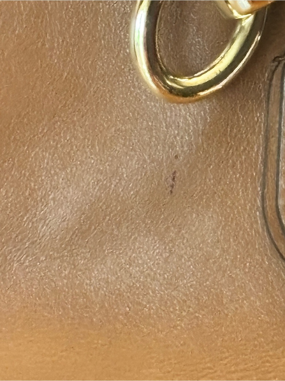 Coach Colette F33447 Saddle Leather Carryall Satchel Gold Hardware - Picture 14 of 15